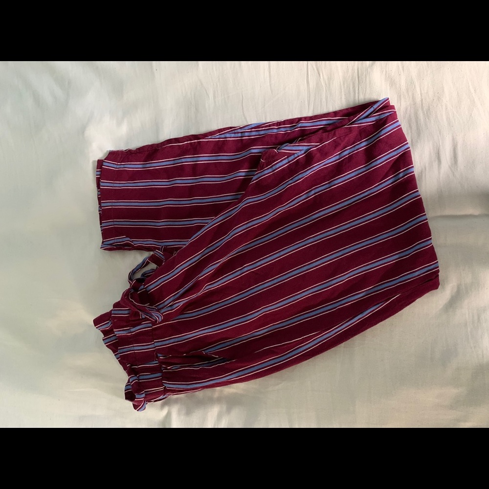 Fitted striped bottoms